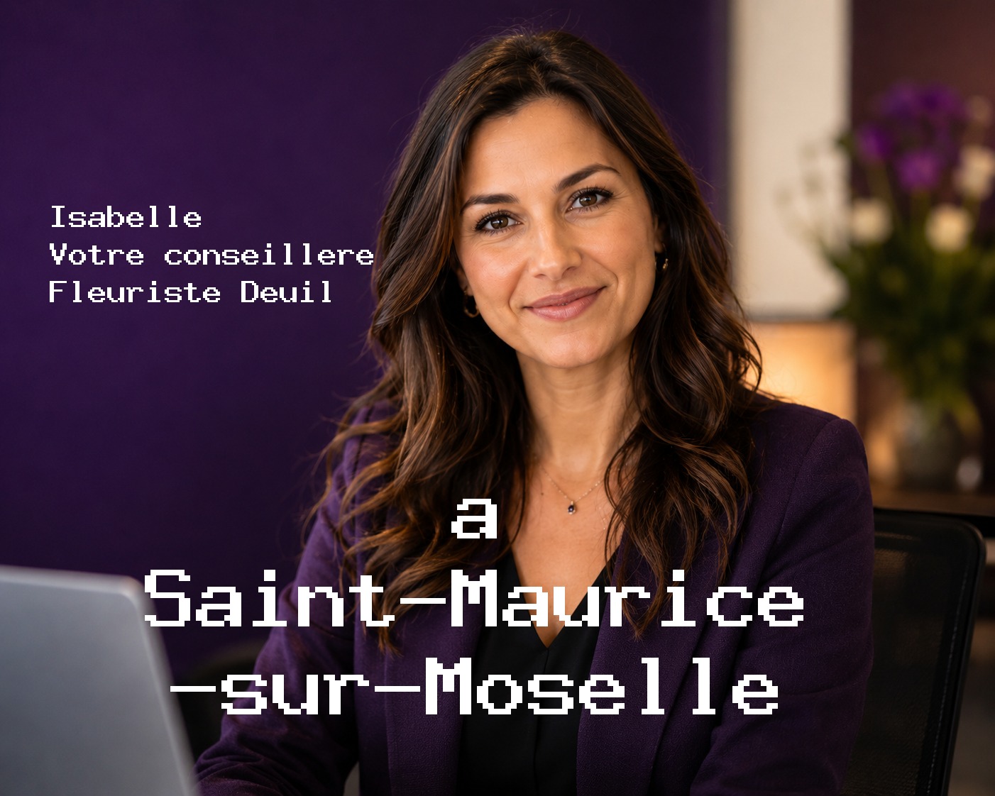 Isabelle, votre conseillère Fleuriste Deuil à Saint-Maurice-sur-Moselle