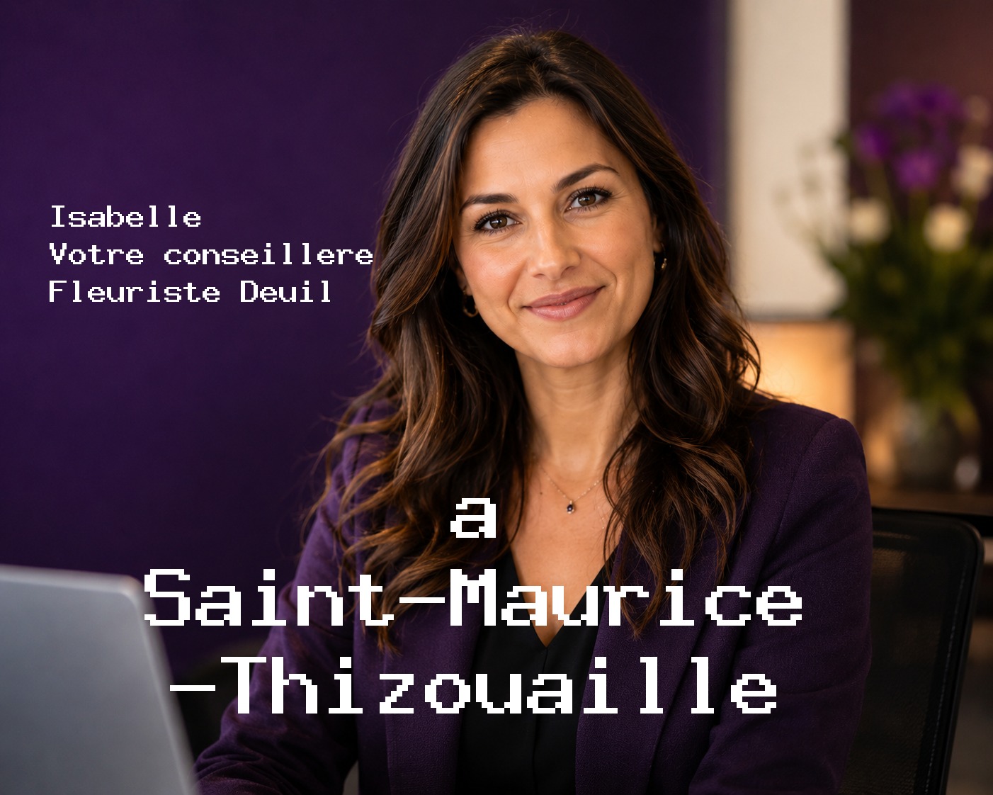 Isabelle, votre conseillère Fleuriste Deuil à Saint-Maurice-Thizouaille