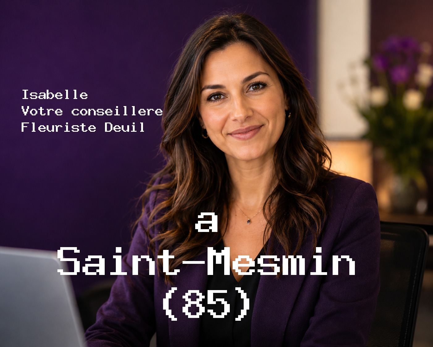 Isabelle, votre conseillère Fleuriste Deuil à Saint-Mesmin (85)