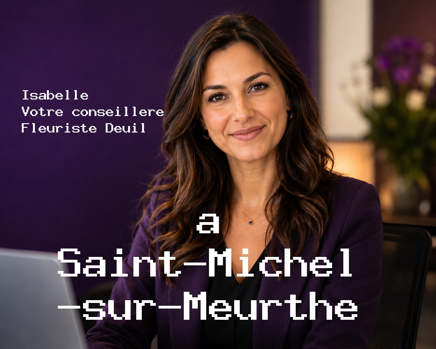 Isabelle, votre conseillère Fleuriste Deuil à Saint-Michel-sur-Meurthe