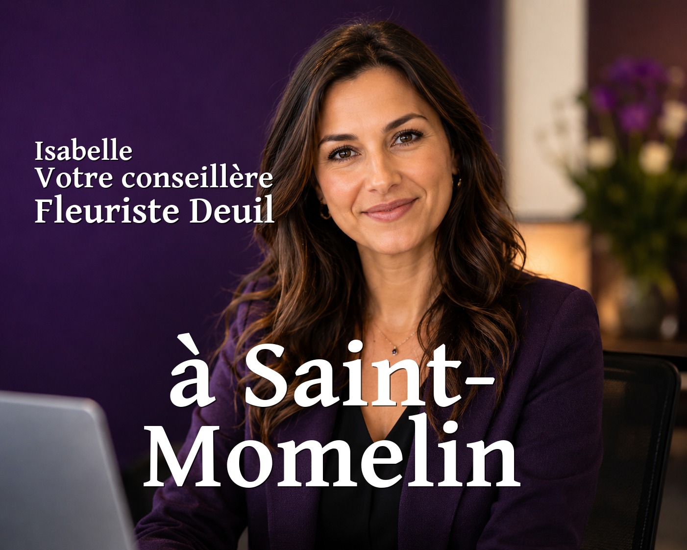 Isabelle, votre conseillère Fleuriste Deuil à Saint-Momelin
