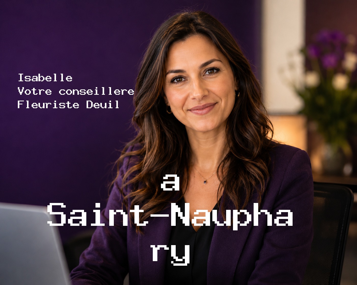 Isabelle, votre conseillère Fleuriste Deuil à Saint-Nauphary