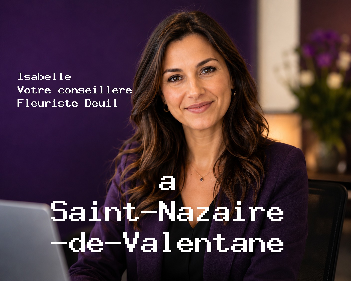 Isabelle, votre conseillère Fleuriste Deuil à Saint-Nazaire-de-Valentane
