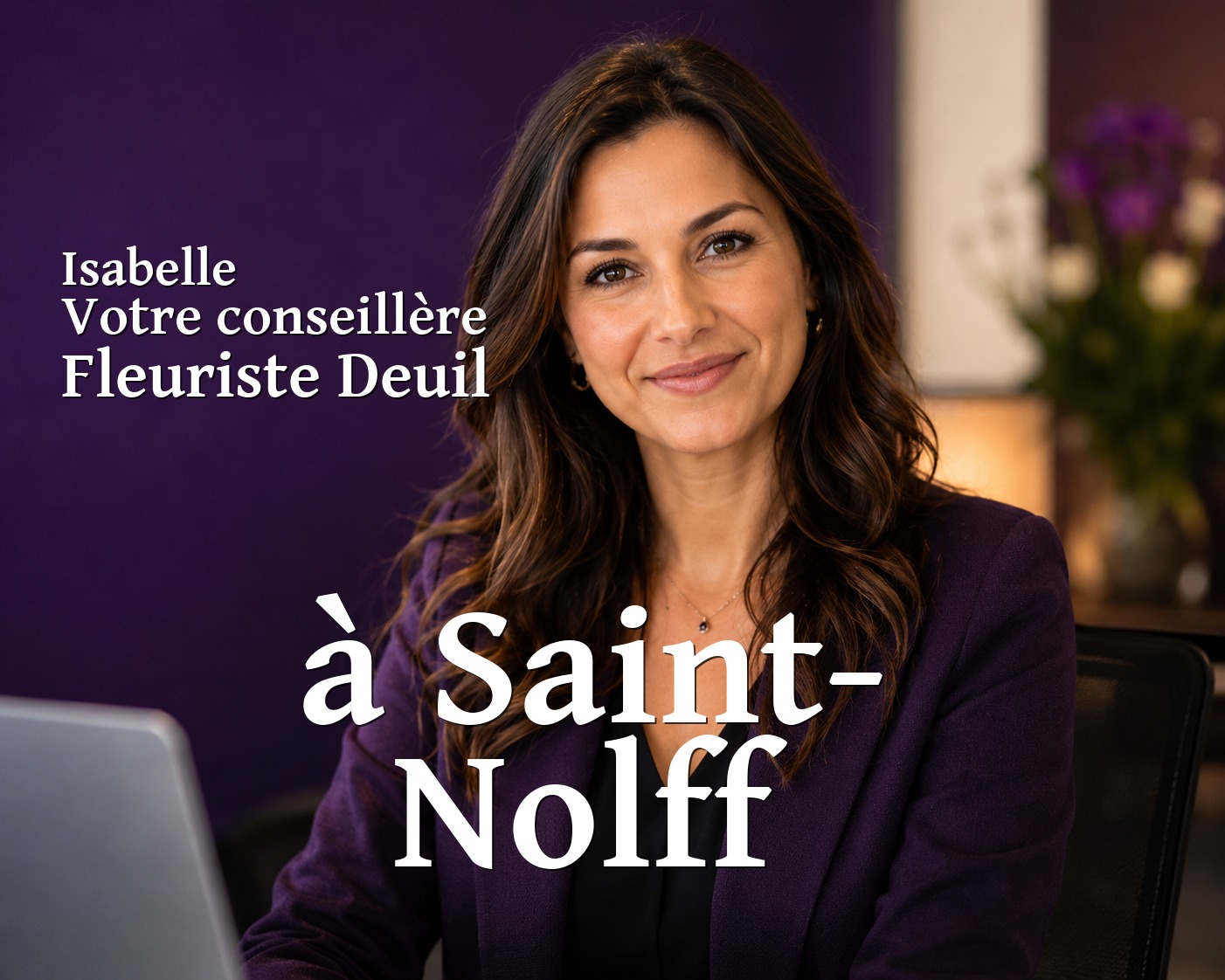 Isabelle, votre conseillère Fleuriste Deuil à Saint-Nolff