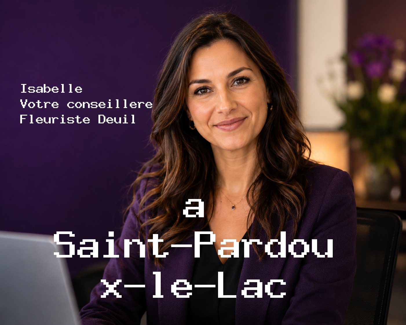 Isabelle, votre conseillère Fleuriste Deuil à Saint-Pardoux-le-Lac