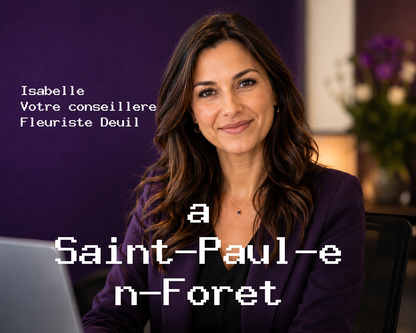Isabelle, votre conseillère Fleuriste Deuil à Saint-Paul-en-Forêt