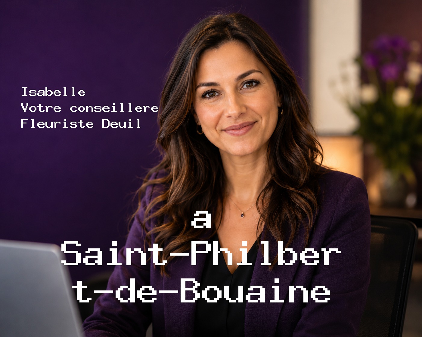 Isabelle, votre conseillère Fleuriste Deuil à Saint-Philbert-de-Bouaine
