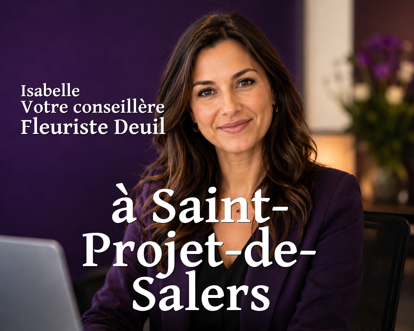 Isabelle, votre conseillère Fleuriste Deuil à Saint-Projet-de-Salers