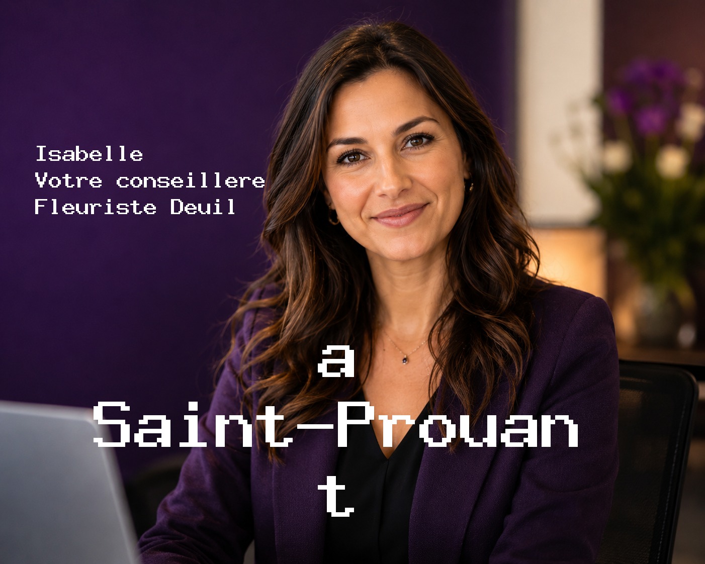 Isabelle, votre conseillère Fleuriste Deuil à Saint-Prouant