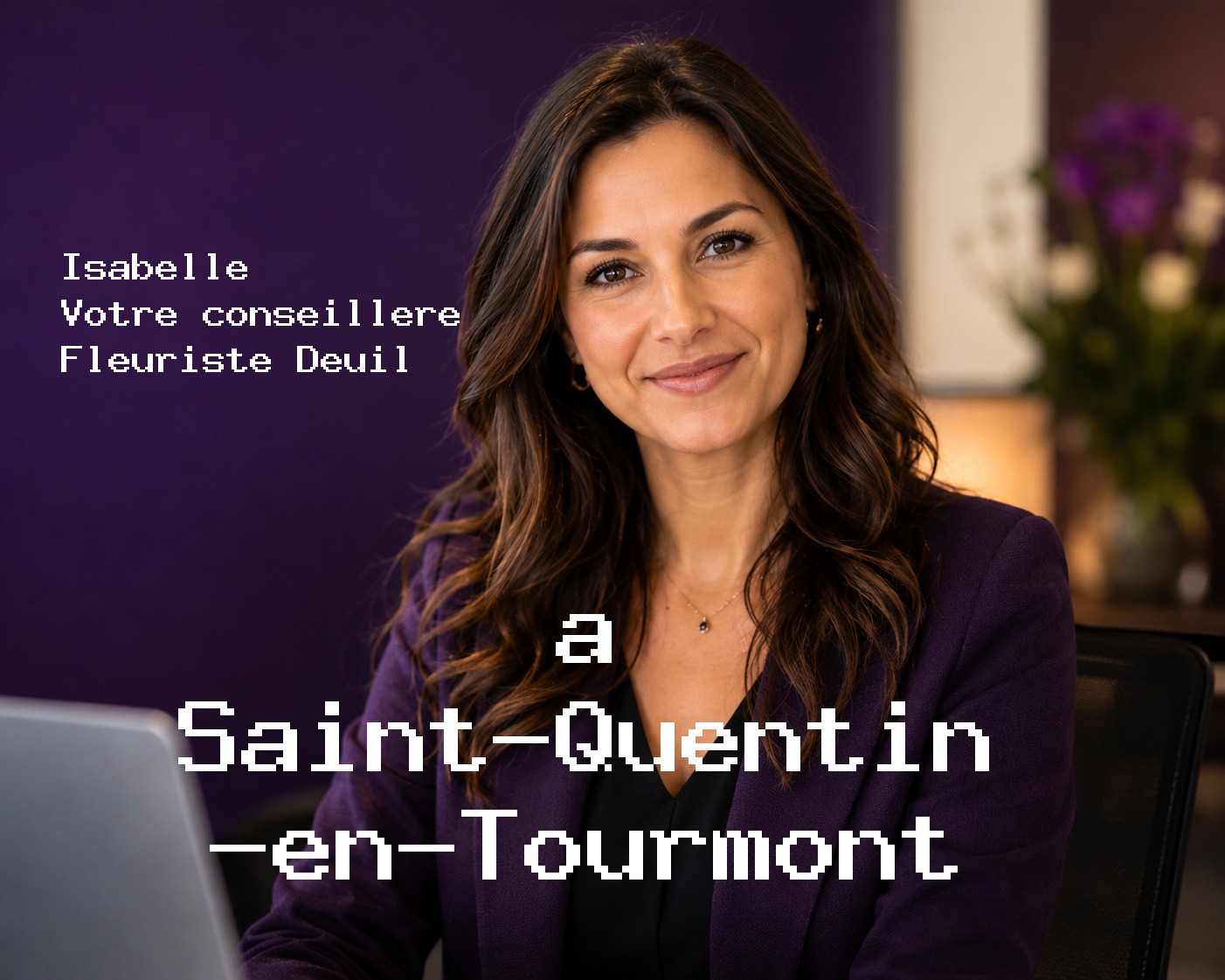 Isabelle, votre conseillère Fleuriste Deuil à Saint-Quentin-en-Tourmont