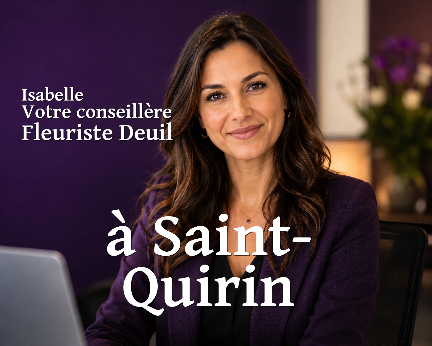 Isabelle, votre conseillère Fleuriste Deuil à Saint-Quirin
