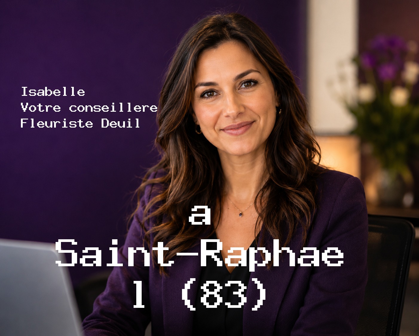 Isabelle, votre conseillère Fleuriste Deuil à Saint-Raphaël (83)