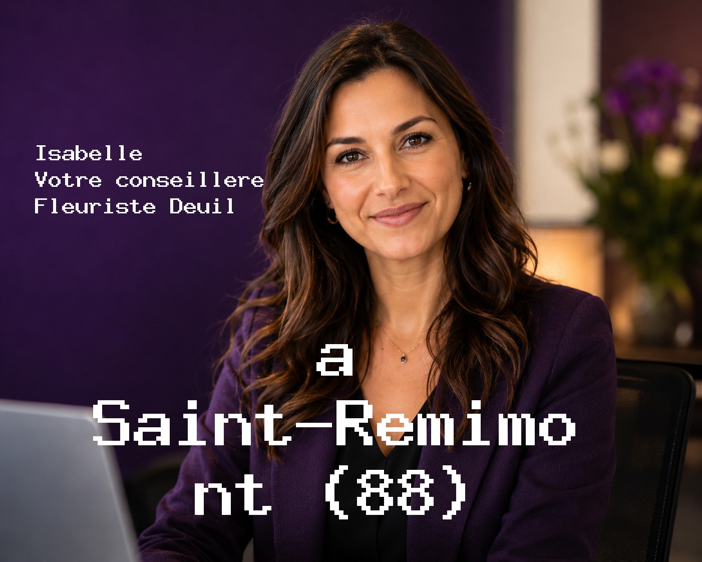Isabelle, votre conseillère Fleuriste Deuil à Saint-Remimont (88)