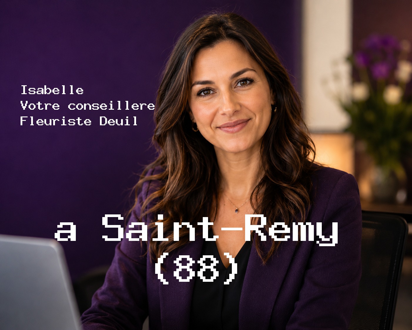Isabelle, votre conseillère Fleuriste Deuil à Saint-Remy (88)