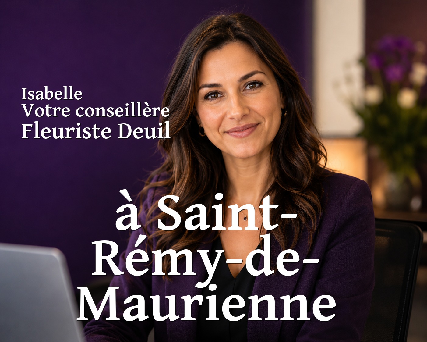 Isabelle, votre conseillère Fleuriste Deuil à Saint-Rémy-de-Maurienne