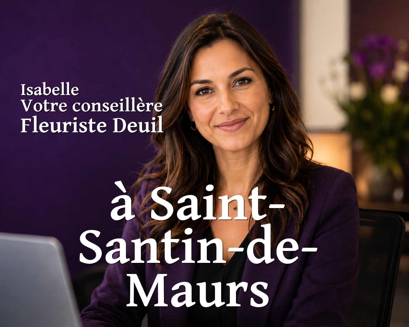 Isabelle, votre conseillère Fleuriste Deuil à Saint-Santin-de-Maurs