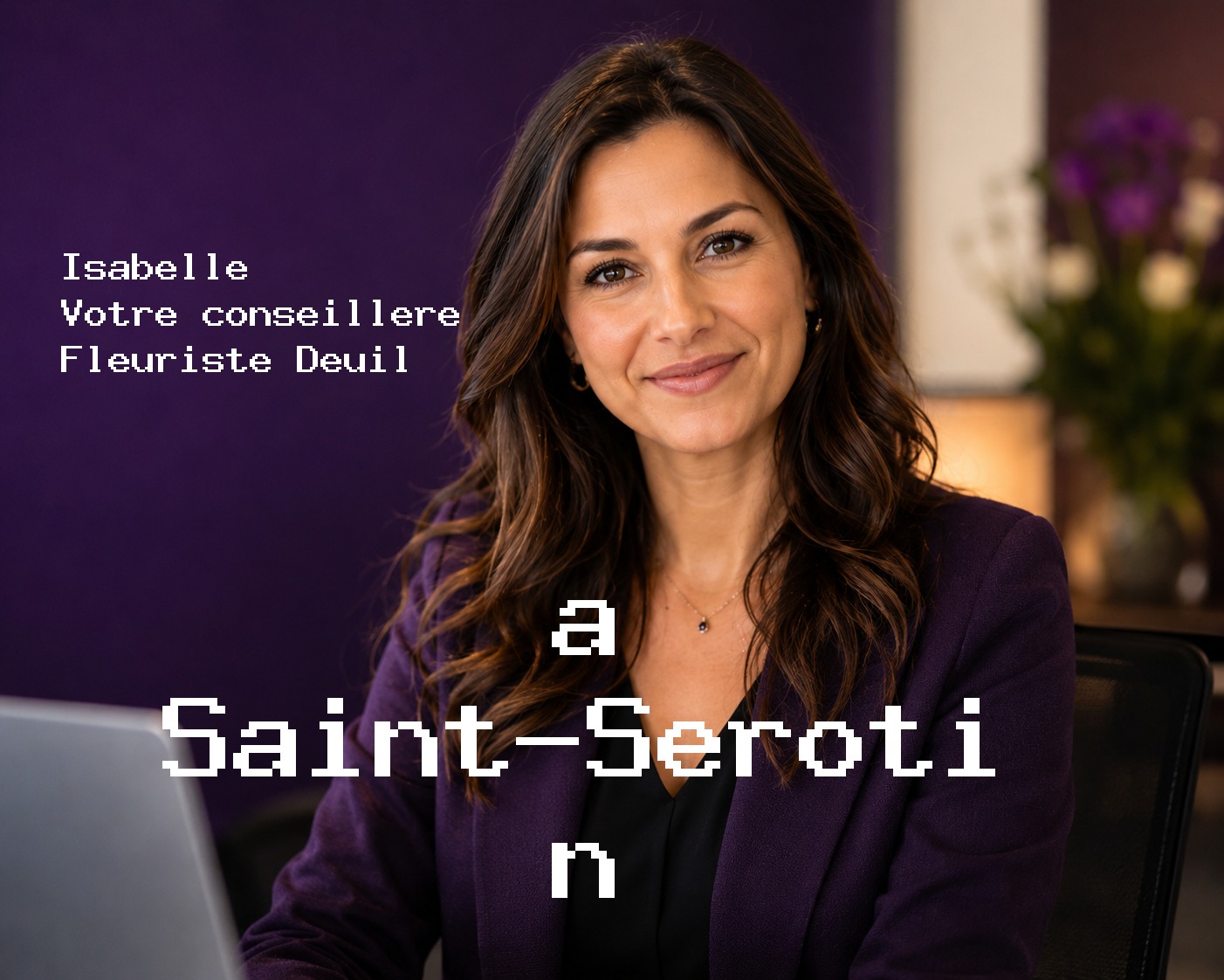 Isabelle, votre conseillère Fleuriste Deuil à Saint-Sérotin