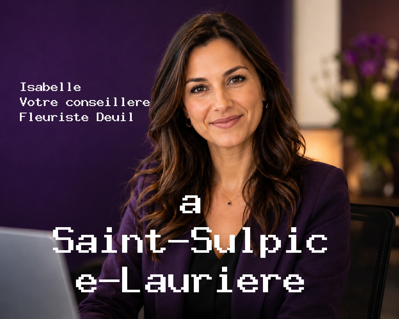 Isabelle, votre conseillère Fleuriste Deuil à Saint-Sulpice-Laurière