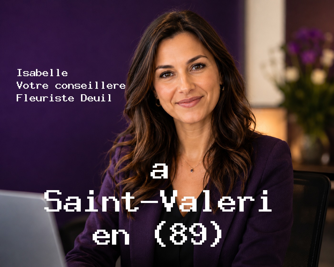 Isabelle, votre conseillère Fleuriste Deuil à Saint-Valérien (89)