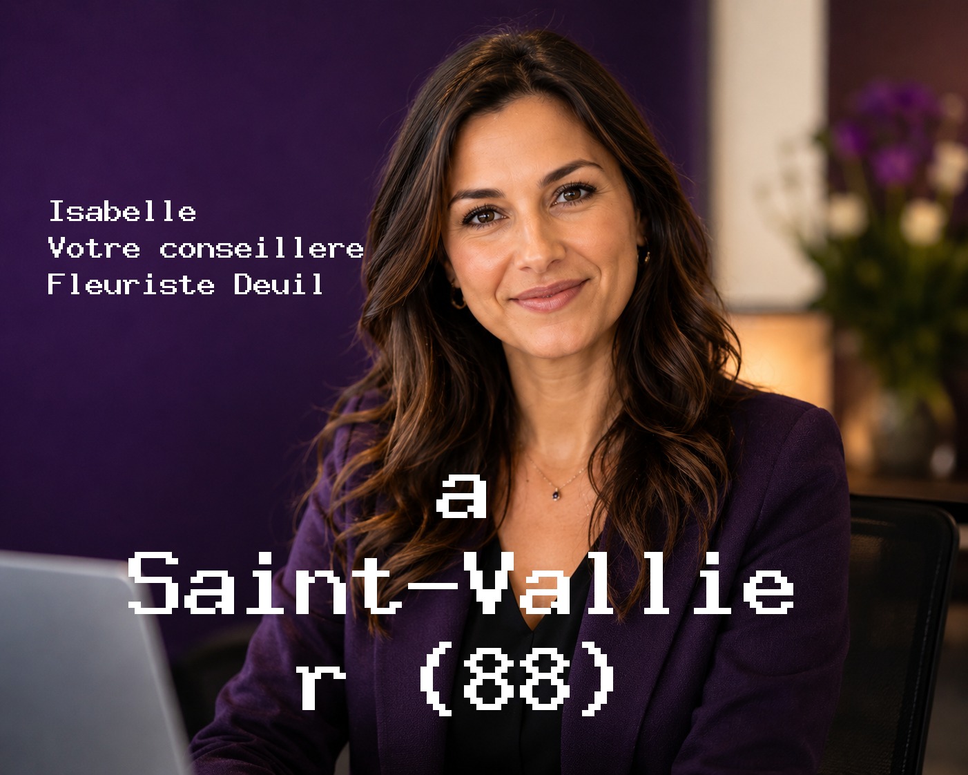 Isabelle, votre conseillère Fleuriste Deuil à Saint-Vallier (88)