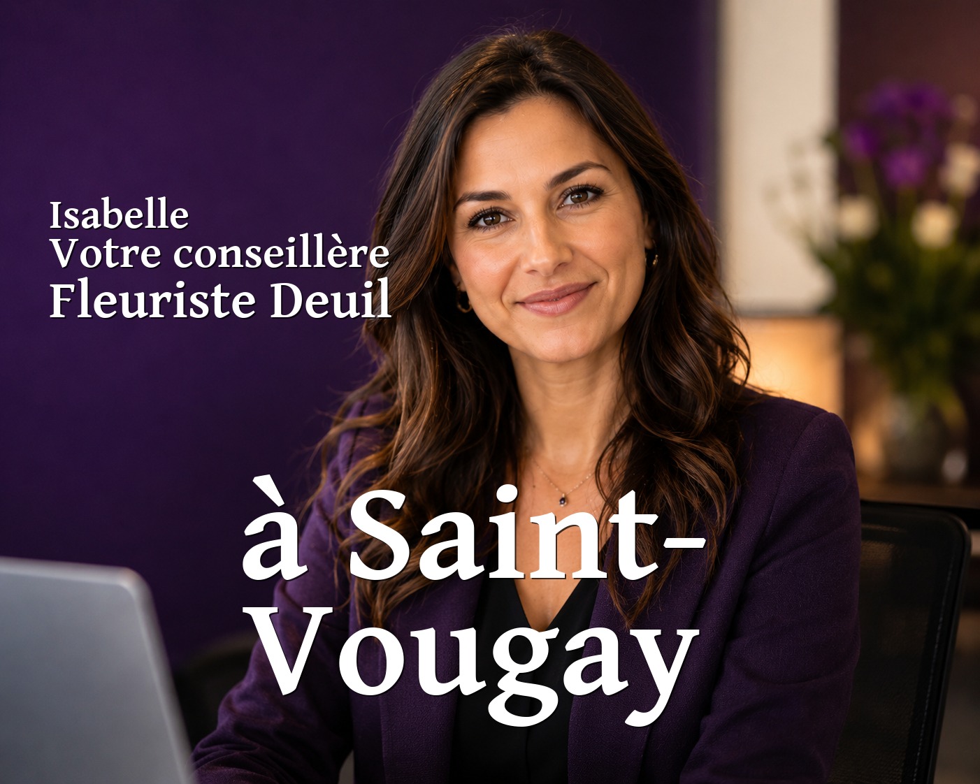 Isabelle, votre conseillère Fleuriste Deuil à Saint-Vougay