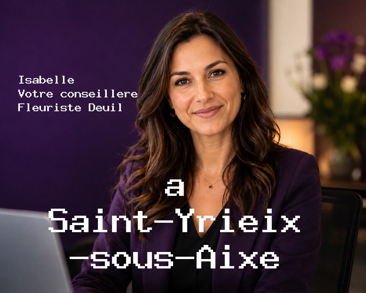 Isabelle, votre conseillère Fleuriste Deuil à Saint-Yrieix-sous-Aixe