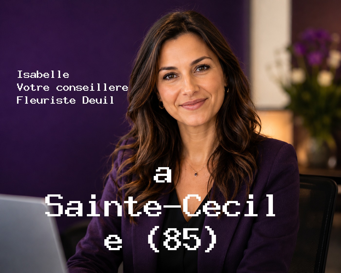 Isabelle, votre conseillère Fleuriste Deuil à Sainte-Cécile (85)