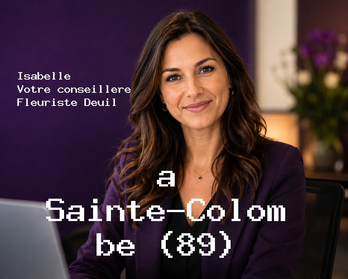 Isabelle, votre conseillère Fleuriste Deuil à Sainte-Colombe (89)