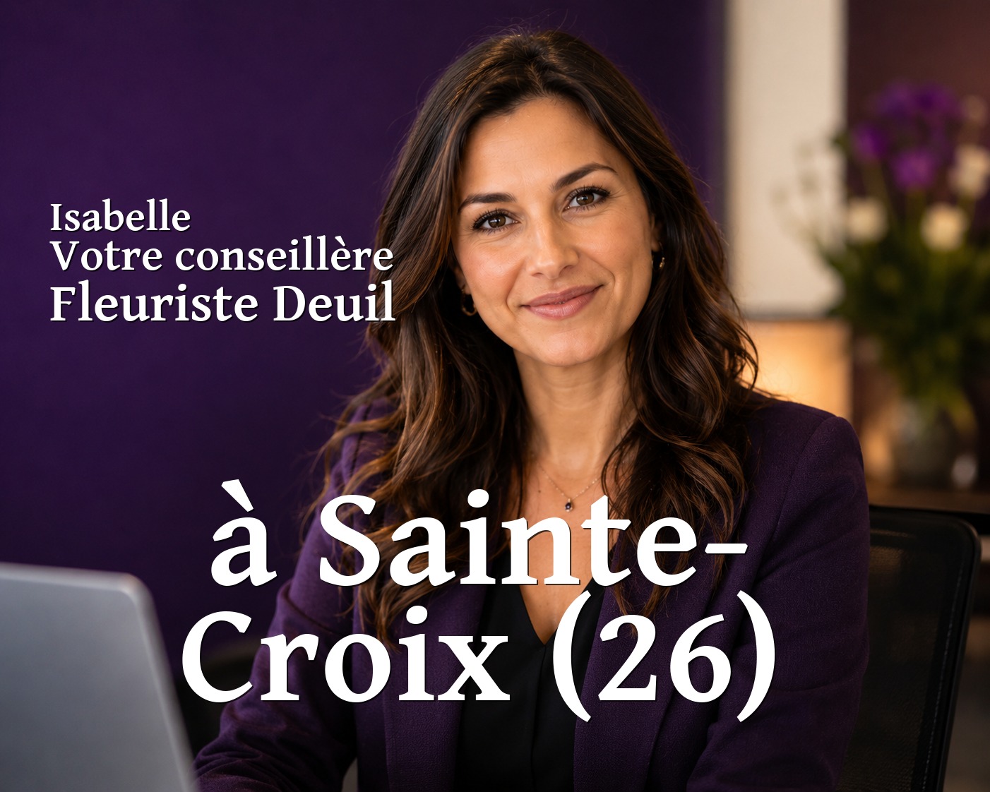 Isabelle, votre conseillère Fleuriste Deuil à Sainte-Croix (26)