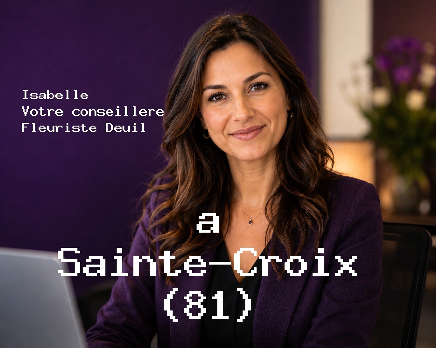 Isabelle, votre conseillère Fleuriste Deuil à Sainte-Croix (81)