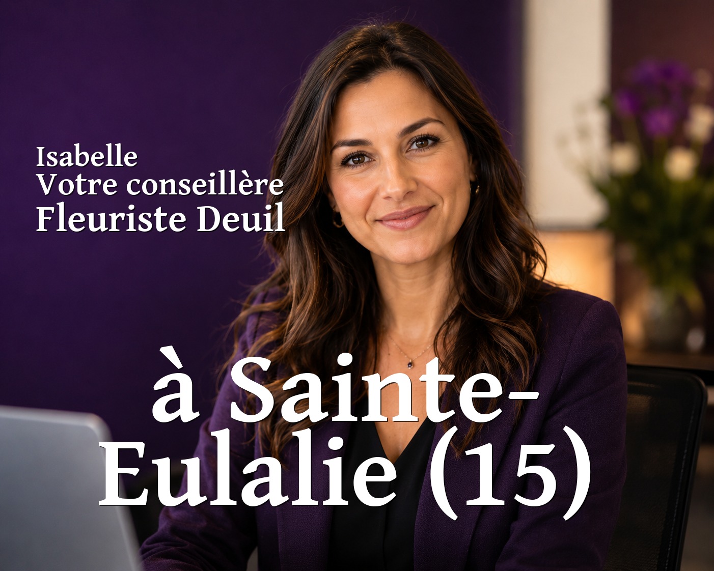 Isabelle, votre conseillère Fleuriste Deuil à Sainte-Eulalie (15)