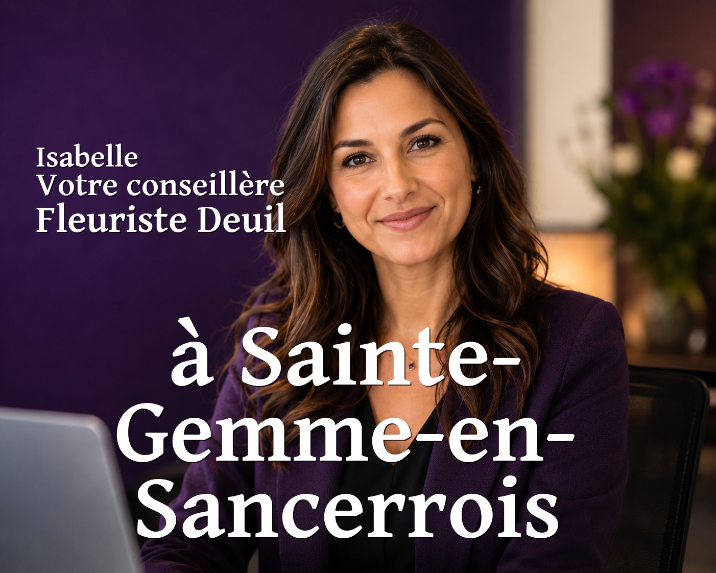 Isabelle, votre conseillère Fleuriste Deuil à Sainte-Gemme-en-Sancerrois