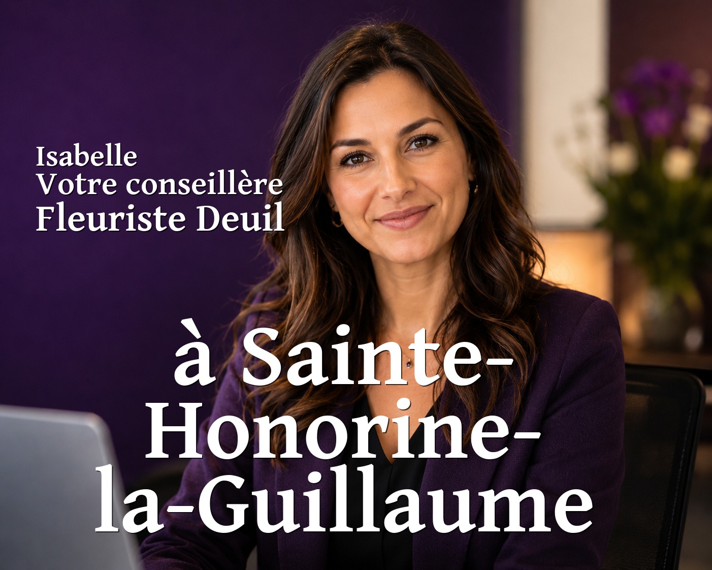 Isabelle, votre conseillère Fleuriste Deuil à Sainte-Honorine-la-Guillaume