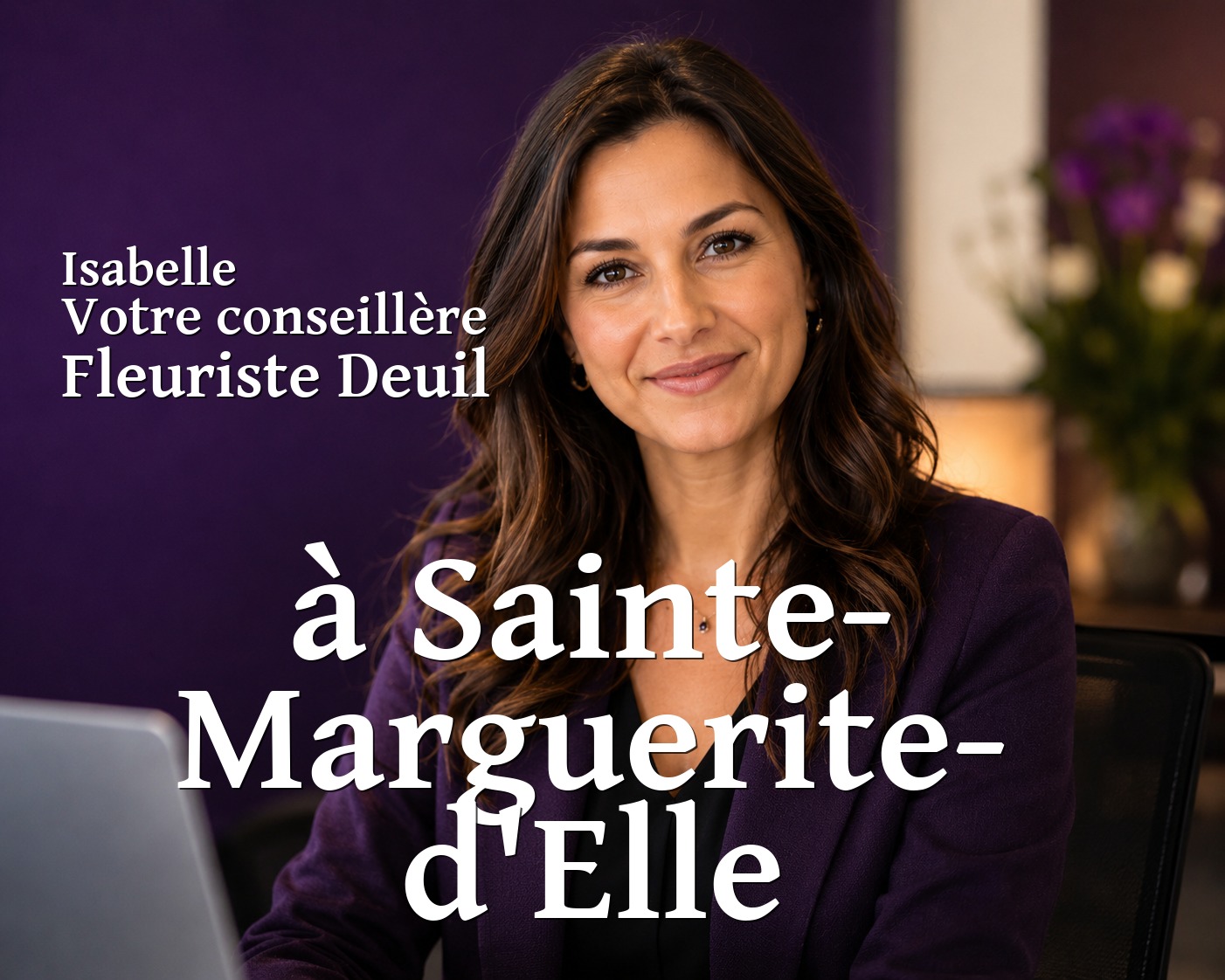 Isabelle, votre conseillère Fleuriste Deuil à Sainte-Marguerite-d'Elle
