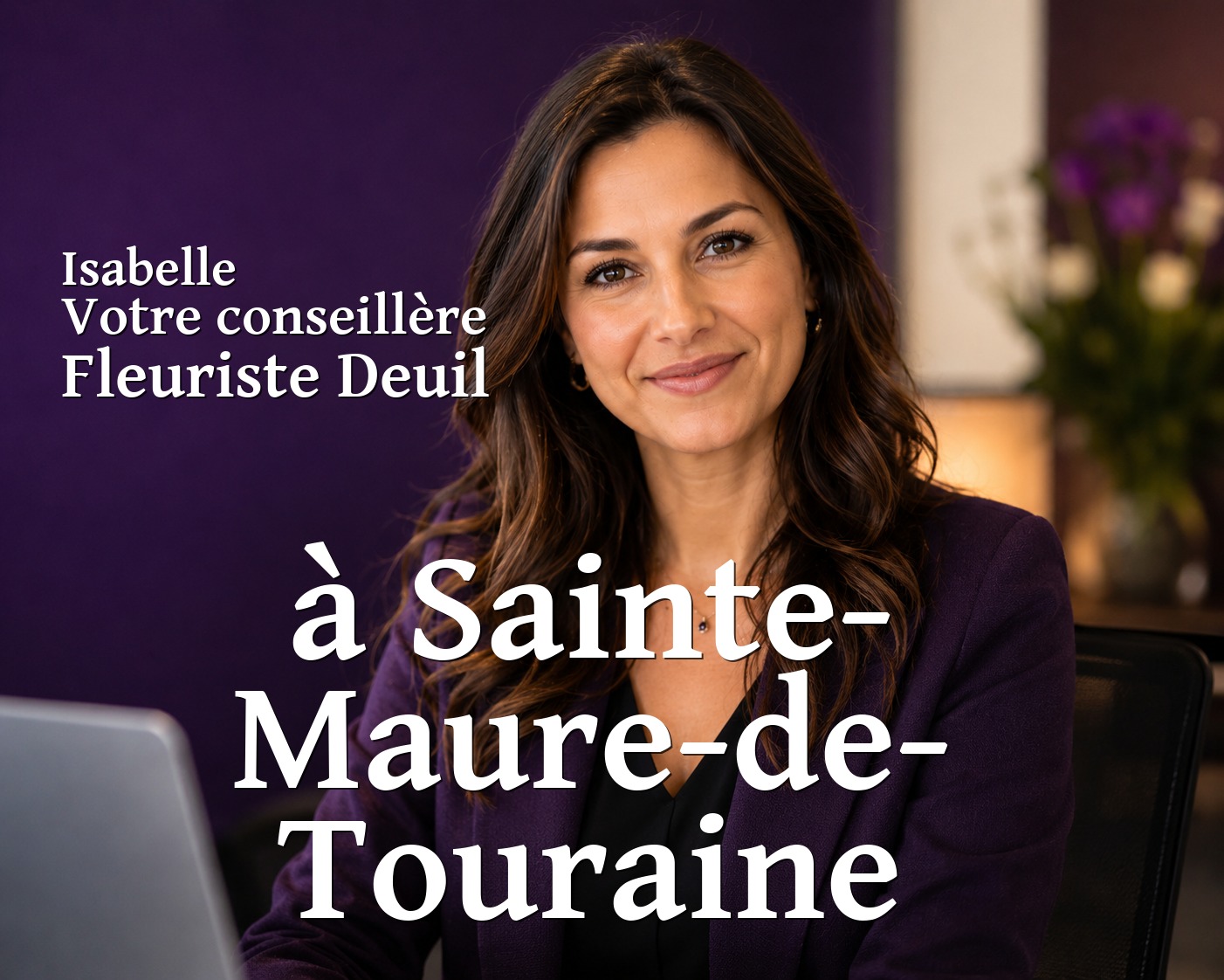 Isabelle, votre conseillère Fleuriste Deuil à Sainte-Maure-de-Touraine