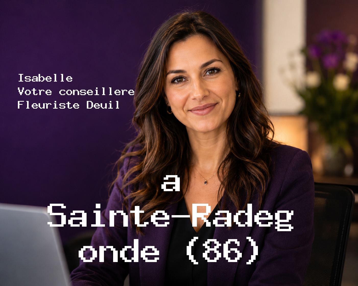Isabelle, votre conseillère Fleuriste Deuil à Sainte-Radégonde (86)