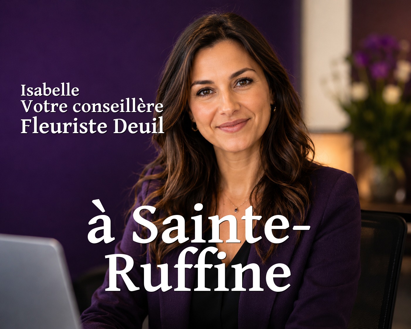 Isabelle, votre conseillère Fleuriste Deuil à Sainte-Ruffine