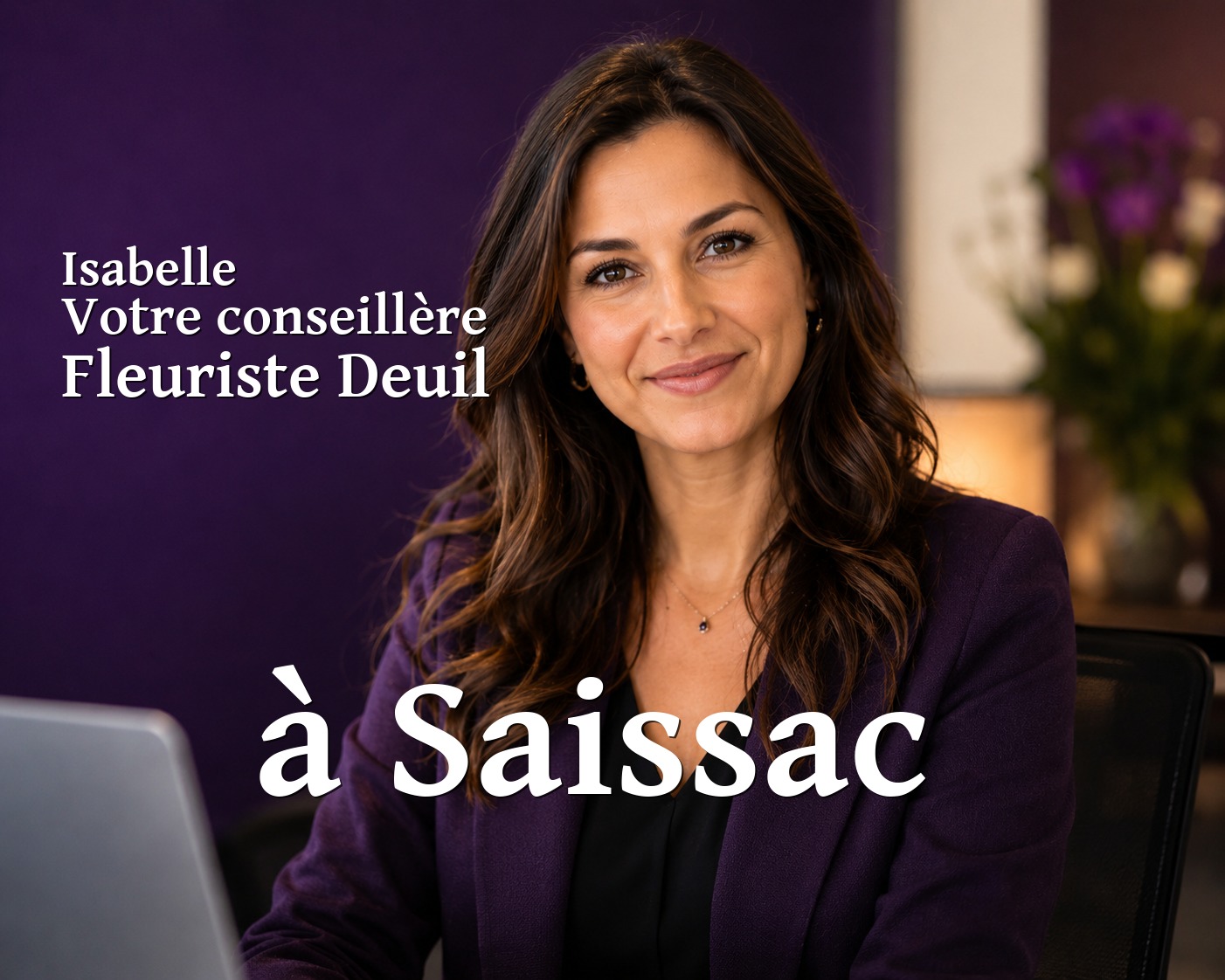 Isabelle, votre conseillère Fleuriste Deuil à Saissac