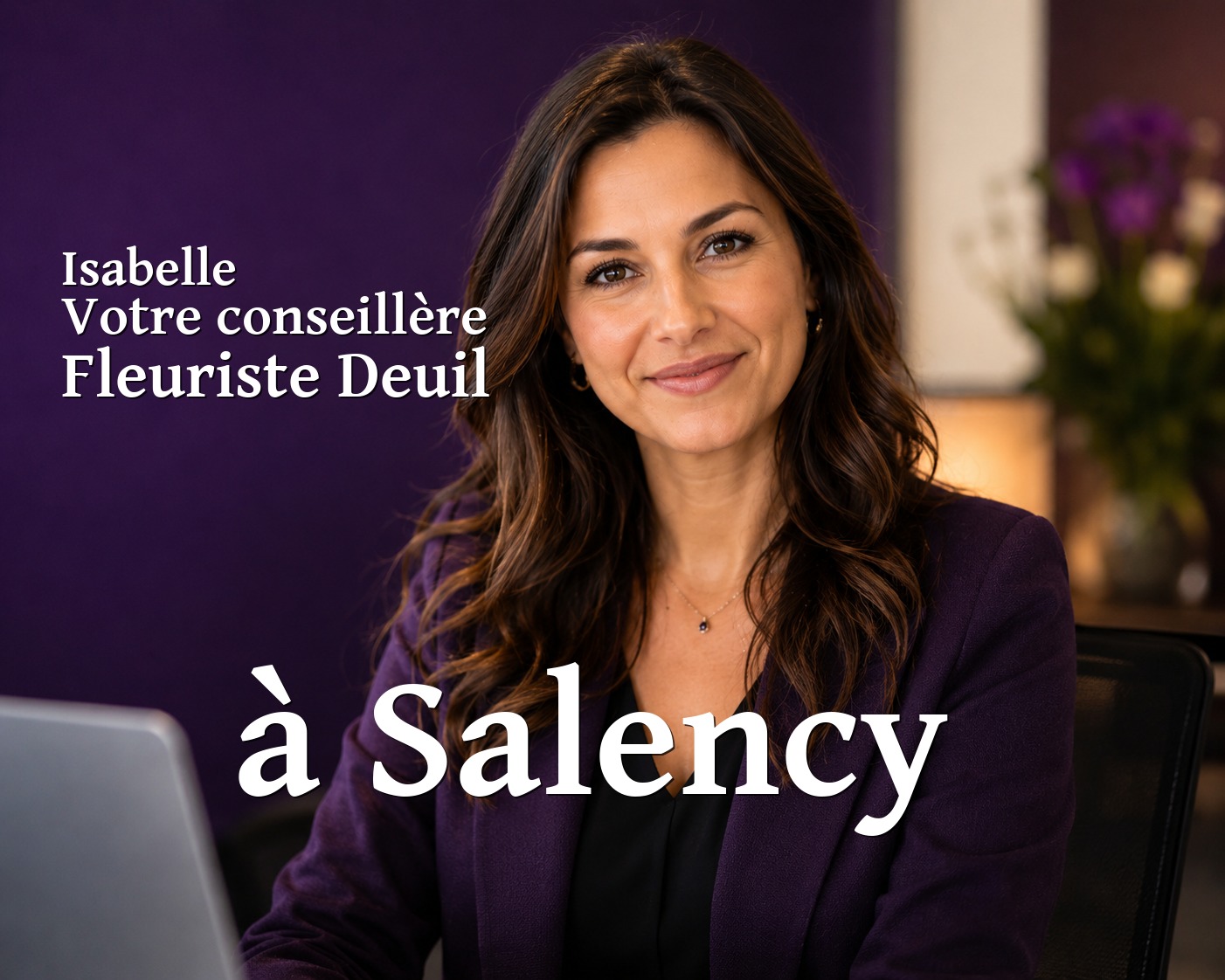 Isabelle, votre conseillère Fleuriste Deuil à Salency