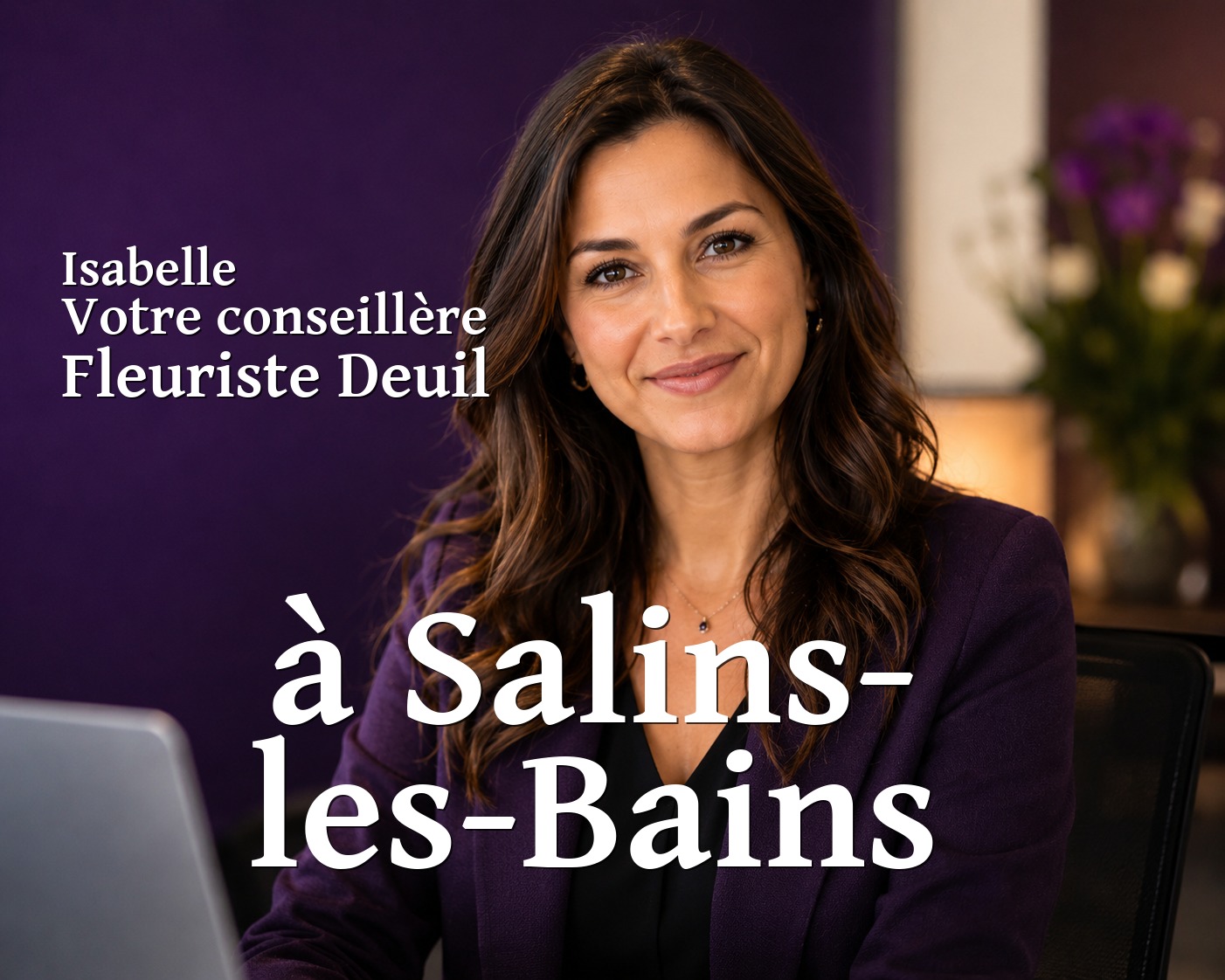 Isabelle, votre conseillère Fleuriste Deuil à Salins-les-Bains