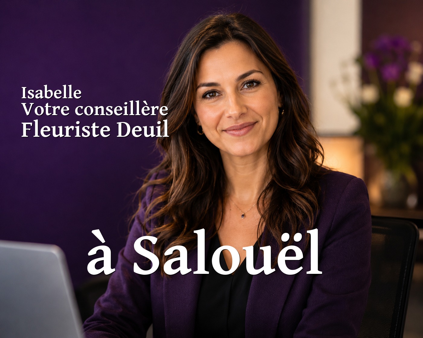 Isabelle, votre conseillère Fleuriste Deuil à Salouël