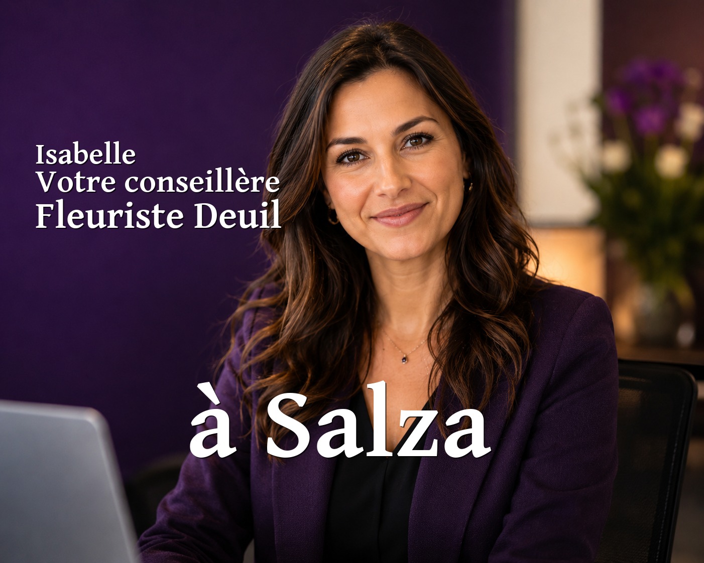 Isabelle, votre conseillère Fleuriste Deuil à Salza