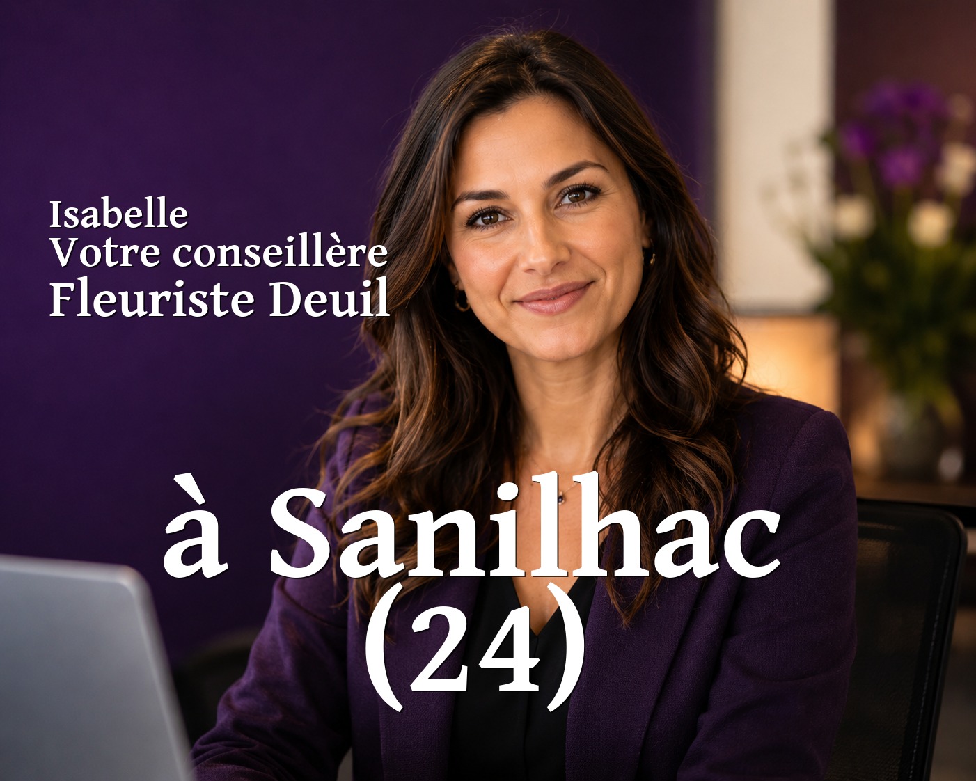 Isabelle, votre conseillère Fleuriste Deuil à Sanilhac (24)