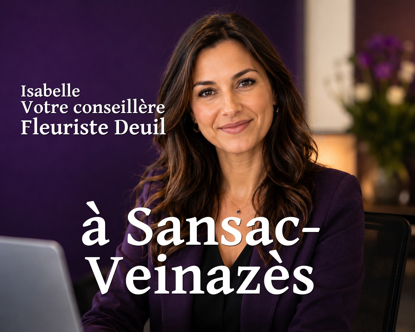 Isabelle, votre conseillère Fleuriste Deuil à Sansac-Veinazès