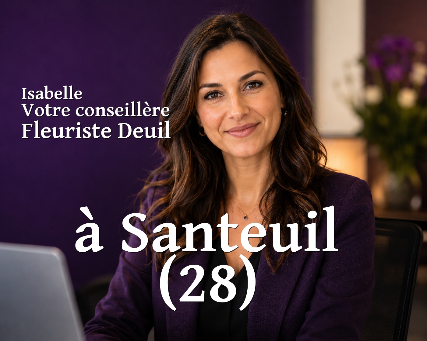 Isabelle, votre conseillère Fleuriste Deuil à Santeuil (28)