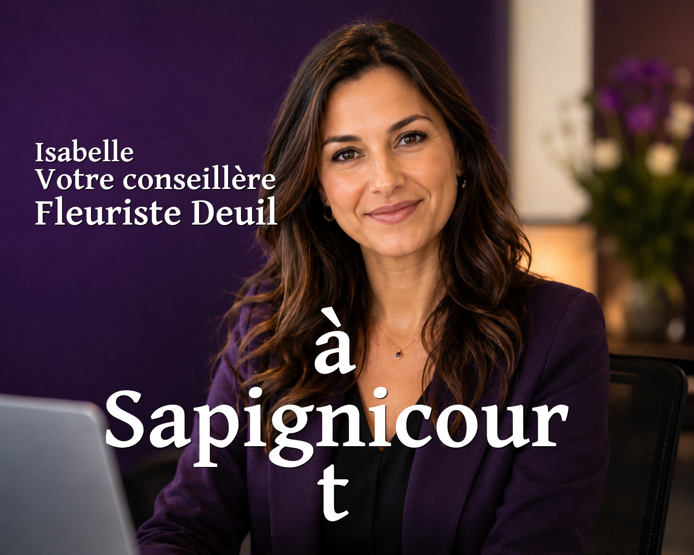 Isabelle, votre conseillère Fleuriste Deuil à Sapignicourt