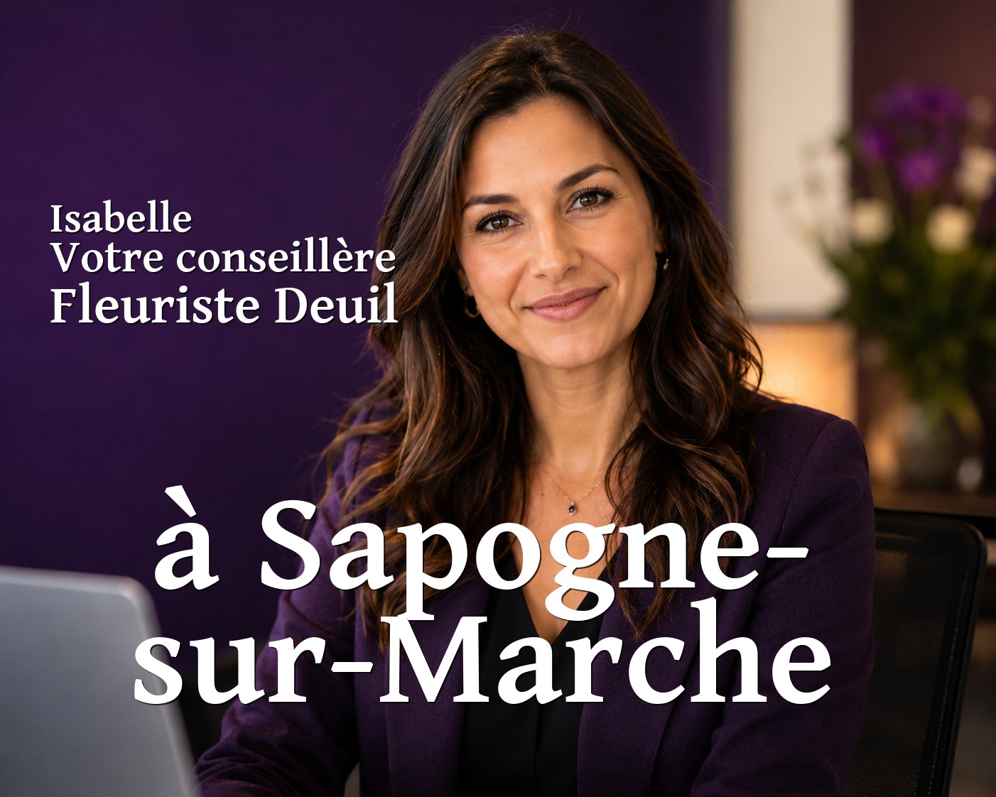 Isabelle, votre conseillère Fleuriste Deuil à Sapogne-sur-Marche