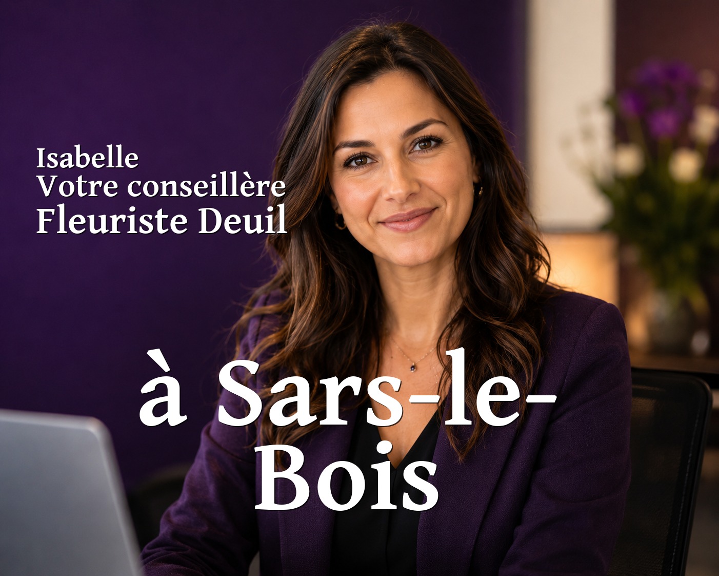 Isabelle, votre conseillère Fleuriste Deuil à Sars-le-Bois