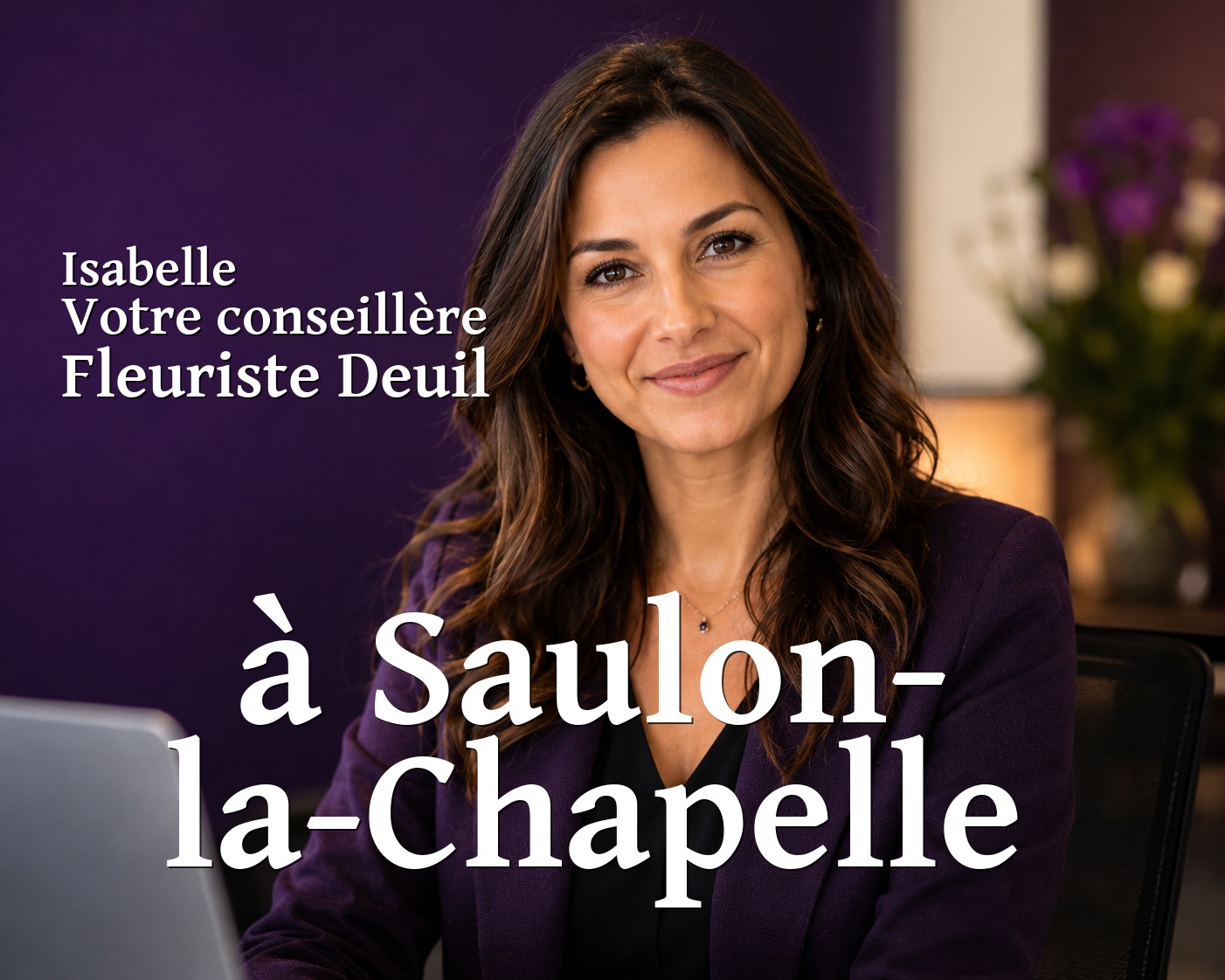 Isabelle, votre conseillère Fleuriste Deuil à Saulon-la-Chapelle