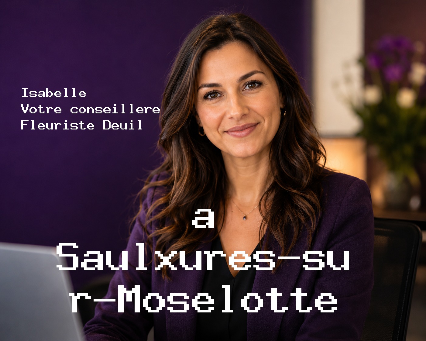 Isabelle, votre conseillère Fleuriste Deuil à Saulxures-sur-Moselotte